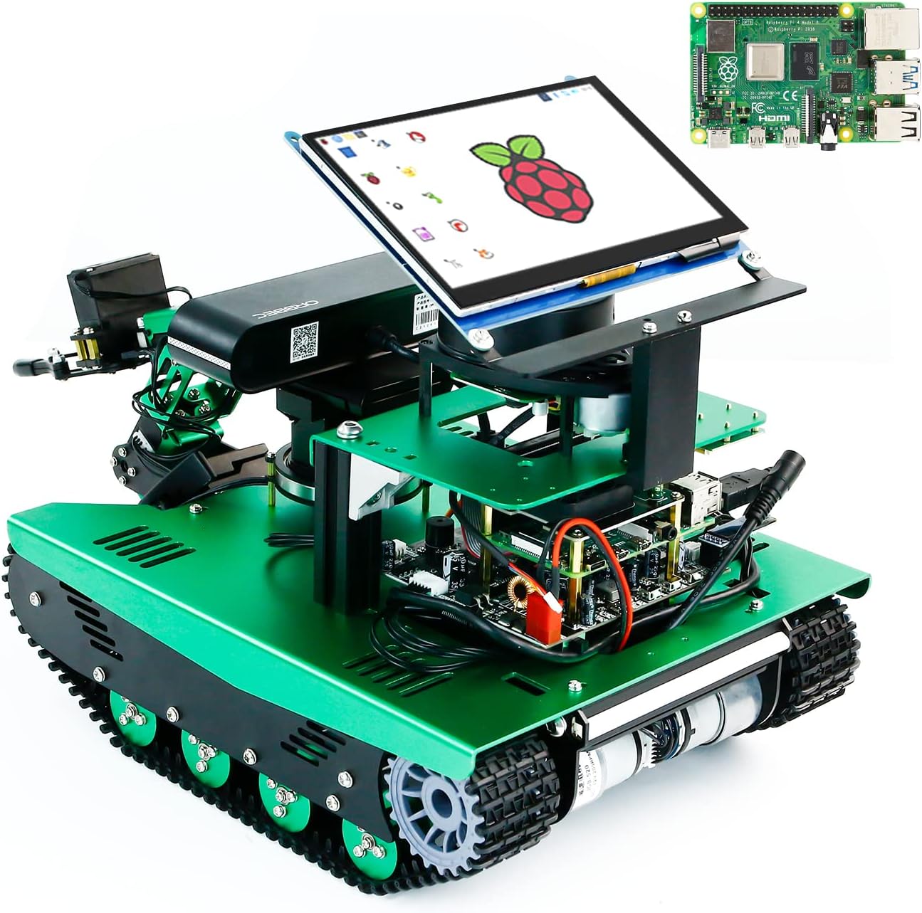 AI Robot ROS Tank Kit Transbot